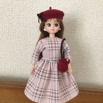 リカちゃんの洋服&ベレー帽