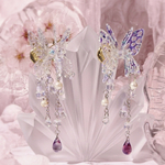 氷の蝶【スプリングドリーム】クリップ:3.2cm