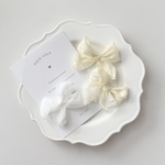 Chiffon ribbon clip / 全3色