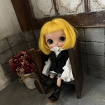 オビツ11 ポップマートブライス ねんどろいどどーる サイズ 黒ベストセット