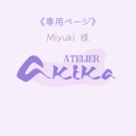 *オーダー作品* Miyuki様 ポリマークレイカッター 4点