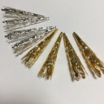 円錐キャップ　ゴールド　１０ピース