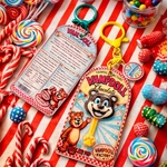 チョコレートポップのパッケージバッグチャーム(クマ🐻)
