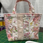 ハンドメイド　パッチワークポーチ
