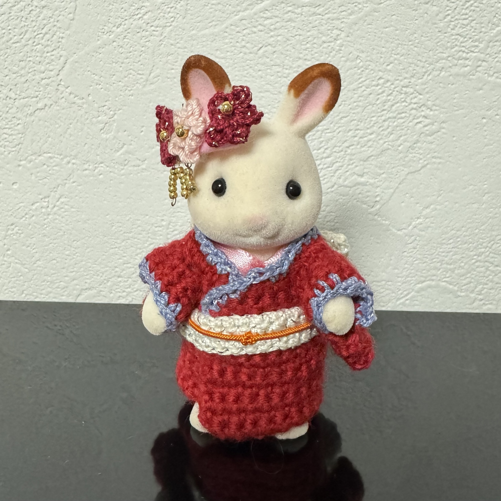 🐰シルバニアファミリー 着物 手編み ハンドメイド👘 - MIYOPY'S