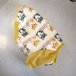 ☆Sale☆LL（胸46）柴犬柄のシンプル袖付き♪