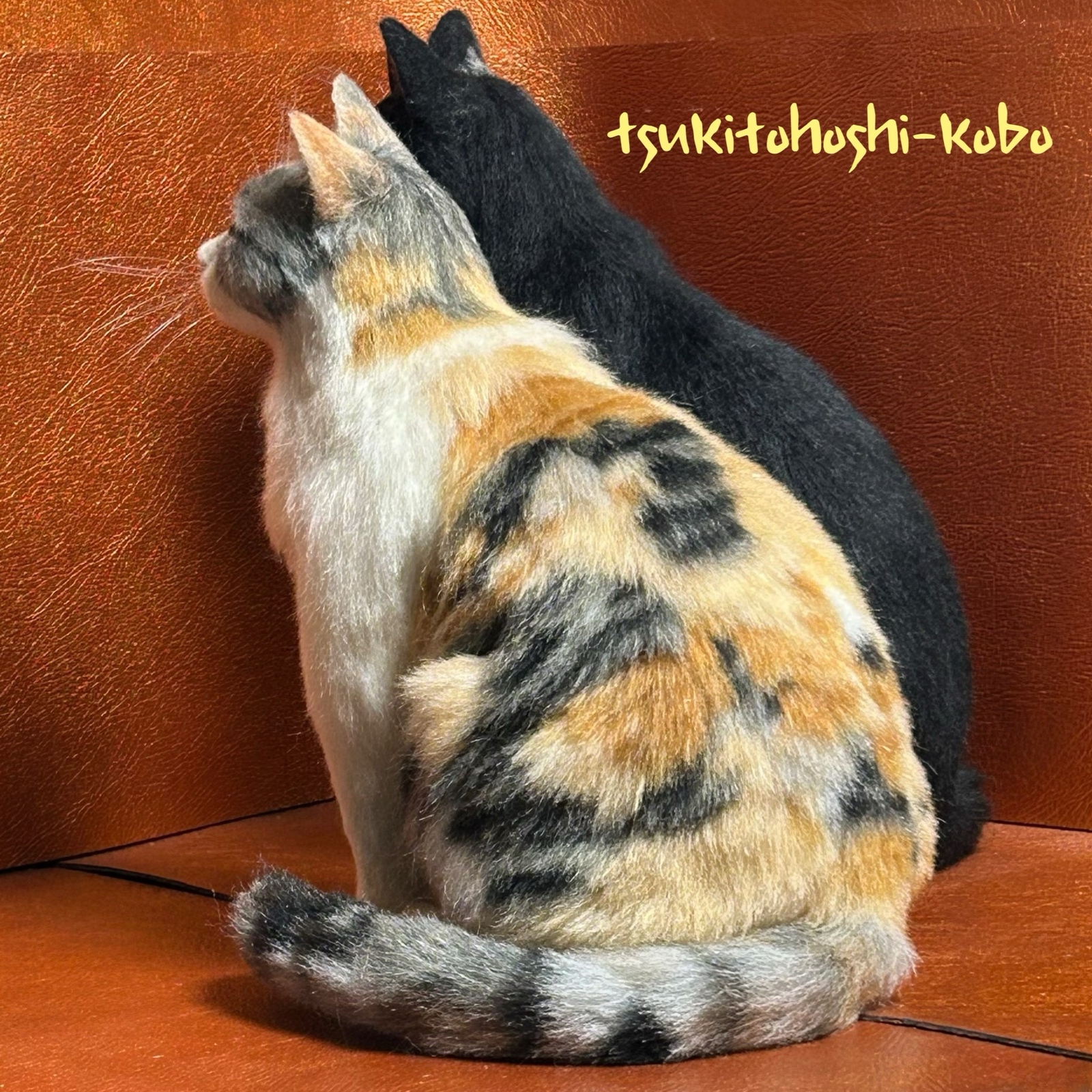 あの子にまた会える羊毛フェルト｜猫のうちの子オーダー｜光を纏う猫