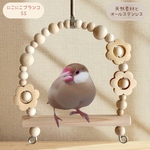 安全で安心《にこにこブランコ》SSサイズ.•文鳥