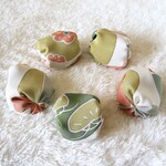 ＊お手玉　５コ＊＊小豆入り