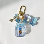 ANIMAL MINI BOTTLE🫙♡            シャカシャカ　キーホルダー　レジン　アニマル　スイーツ　プレゼント　ミニチュア　フェイクスイーツ　オイル　ボトル　キャンディー　くま
