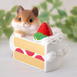 ケーキとハムスター