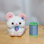 No.84 雪ねぢゅみ🐭❄️（天然石）