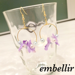 送料無料 ♡ AJISAI ピアス ♡