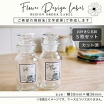 ラベルシール オーダーメイド 調味料ラベル 10枚セット 品番SP39
