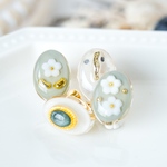 小ぶり！お花の4粒アソート　小さめサイズ　組み合わせできる　4つセット　キャンディ　レジン　お出かけ　プレゼント