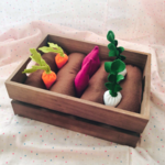 フェルト おままごと野菜畑セット 