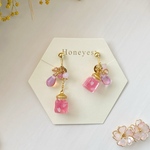 オーダー　桜の小瓶アクセサリー