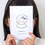 ファーストカットゆる〜い似顔絵｜世界にひとつの赤ちゃんの記念アート（データ納品）