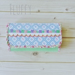 手刺繍スカラップ 14　 長財布
