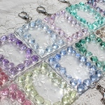 【12色】推しカラー＆誕生石カラーで選ぶ✨Dear Color きらめくレジン トレカキーホルダー【1-6月】