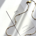 Elua [ gold ] / necklace