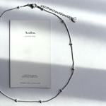 Elua [ silver ] / necklace