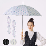 竹の傘 onion ダーク 晴雨兼用 長傘 ALCEDO 161007 日傘 雨傘 竹ハンドル