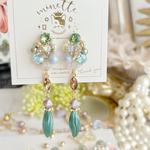  Green wave motif＆ bijou