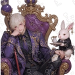 [E-55] イースター🥚シリーズ🐰　RICA オリジナルステッカー　人物ステッカー　男の子　コラージュ素材
