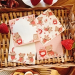 スクエアメモ『Very Berry Bear』🍓🧸🥄