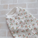 再販🌸 犬服S ベティローズ ワッフル  バックオープン(背中開き)✨送料無料✨