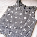 【お試し価格送料込】maffon マフォン　タンクトップ　L　