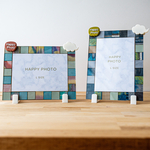 クリップ式フォトスタンド「Happy Photo」｜簡単入れ替え、カスタマイズ可、縦横自由、唯一無二の一点もの、ギフト