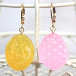 ドロップCandyピアス:) れもん・ピーチ味
