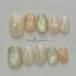 No.80 ネイルチップ チューリップネイル