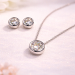 期間限定商品　2set  モアッサナイト　ネックレス　1ct ピアス0.5ct  一粒　ダイヤモンド