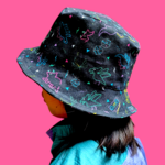 【専用】neo dino BUCKET HAT&ワイヤーターバン