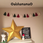【新作☆クリスマスシリーズ】タッセルガーランド[Red・Green・White]