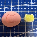 ミニチュアフルーツ　スライスレモン　オレンジ　ネコ　アニマル　ケーキ　スイーツ　トッピング　粘土　型　シリコンモールド