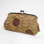 ビスケット柄　長財布