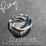 Crystallum II（クリスタルム）波動玉®リング#13