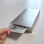 つい使ってしまう方へ｜開けにくいお札専用貯金箱（シンプル・インテリアになじむ