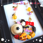 値下げ品！ハロウィンスイーツのバッグチャーム