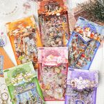 かわいい暮らし ステッカー 6種セット シール コラージュ素材 まとめ売り