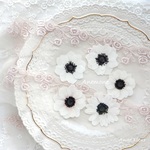 ❁ アネモネ 　ﾎﾜｲﾄ Ver.1   押し花 素材　