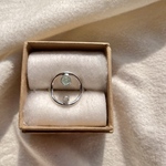 15号【✖︎サイズ調整不可】《silver925》circle ring🪐❁ 