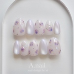Flower Veil – soft lavender 💐⋆*