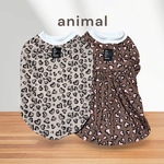 夏犬服☆接触冷感animalワンピ&タンク