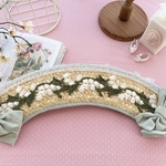 ♡Lilly  straw boater♡
