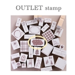 【アウトレットスタンプ】星空のラバースタンプ〈ゴム印はんこ〉